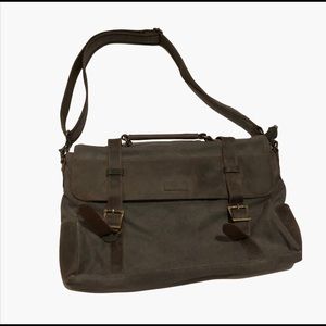 VASCHY Vintage Leather 14in Laptop Briefcase